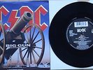EX  AC/DC BIG GUN b/w BACK IN BLACK (LIVE) 7