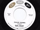 Mod Latin Jazz Mambo 45 RENE TOUZET Ticklish Mambo/Manhattan HEAR GNP