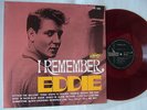RED VINYL / EDDIE COCHRAN I REMEMBER / 60'S FLIPBACK COVER