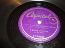 BLUES- T BONE WALKER - CAPITOL 78 RPM- YOU'RE MY BEST POKER HAND/ LONG LOST LOVE