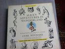 ALICE’S ADVENTURES IN WONDERLAND Cyril RItchard + BOOK RIverside US BOX 3-LP VG+