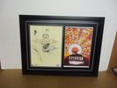 Kasabian Hand Signed/Autographed Songsheet with a Poster and COA