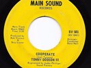 Northern Soul 45 TOMMY DODSON III Cooperate/You Don't Know Main Sound HEAR Rare