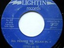 LIGHTMEN PLUS ONE   All Praises To Allah   TX SPIRITUAL JAZZ-FUNK   Bubba Thomas