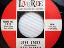 SCOTT GARRETT with doowop group 45 LOVE STORY b/w GRADUATION SOUVENIRS     F1625