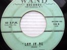 BETTE WATTS doowop 45 with group LET IT BE DO ME A FAVOR strongVG PLAYS VG+ F992
