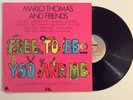 Marlo Thomas And Friends FREE TO BE YOU AND ME vinyl LP w/ lyric booklet