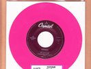 BEATLES - YESTERDAY / ACT NATURALLY 45 RPM CAPITOL  LIMITED PINK VINYL MINT 1996