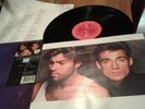 WHAM  MUSIC FROM THE EDGE OF HEAVEN 1986 LP, P/S Inner,Lyrics,Shrink,Sticker EX
