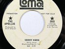 APOLLAS-SORRY MAMA / MY SOUL CONCERTO ON LOMA NORTHERN FUNK BREAK 45-, HEAR