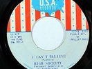 HIGH SOCIETY-I CAN'T BELIEVE / YOU CAN'T HIDE ON USA CROSSOVER NORTHERN 45-, HEA