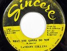 LASHAWN COLLINS-WHAT YOU GONNA DO NOW /GIRL ON SINCERE NORTHERN FUNK 45-, HEAR