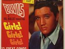LP ELVIS PRESLEY Girls  Girls  UK Silver Spot 1st Press 1962 Mono NEAR MINT