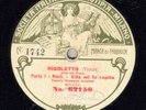 384c.  Giuseppe Anselmi - Rigoletto-Aria del Duca - Fonotipia 62150/62151