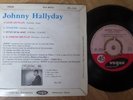 Johnny Hallyday 45t  chante les filles epl 7878 -verso différent