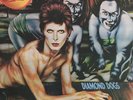 DAVID BOWIE DIAMOND DOGS LP RCA ORANGE LABELS 1974 RARE GREEK PRESSING