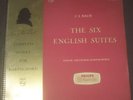 Bach Six English Suites Ahlgrimm Philips Minigroove A 00169 - 171 L 3 LP RARE