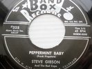 STEVE GIBSON & the RED CAPS orig.doowop M- 45 PEPPERMINT BABY b/w NO MORE F1810