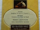 ALP 1011 HAYDN BRAHMS FURTWANGLER VIENNA PHILARMONIC UK HMV LP