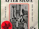 AFTER SHAVE – WAR MAKER – SUPER RARE SWISS PROGRESSIVE 7” - SIGNED