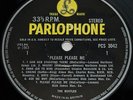 BEATLES 1969 Stereo UK Parlophone LP - Please Please Me
