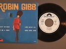 ROBIN GIBB August October RARE 7/45 PORTUGAL EP Polydor 1970-NMINT. WHITE LABEL