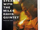 MILES DAVIS-STEAMIN WITH ON PRESTIGE JAZZ LP-MONO, DG, RVG, JOHN COLTRANE
