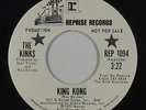 Rock 45 - Kinks - King Kong/Waterloo Sunset - Reprise - VG++ mp3