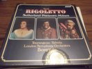 VERDI RIGOLETTO 3 LP BOX SET PAVAROTTI & SUTHERLAND MILNES  SEALED MINT