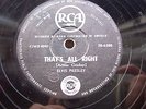 ELVIS PRESLEY 78 THAT'S ALL RIGHT / BLUE MOON OF KENTUCKY NEW ZEALAND RCA20-6380