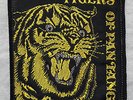 TYGERS OF PAN TANG rare Original Vintage Patch AUFNÄHER with Glitter Metal Kutte