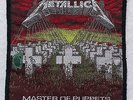 METALLICA Master of Puppets  Original Vintage Patch AUFNÄHER Glitter Metal Kutte