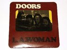 The DOORS LA Woman 1971 EKS-75011 Stereo 1st Press Elektra Die Cut Window Cover
