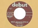 Babs Gonzales on Debut 45 RPM