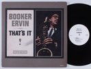 BOOKER ERVIN That's It  CANDID LP mono