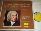 Henryk Szeryng  BACH Sonatas & Partitas - DGG 139 270/72 Tulip (Made in Germany)