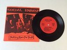 Social Unrest - Making Room For Youth original 7 inch PS (punk / hardcore)