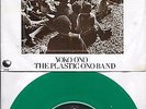JOHN LENNON  Happy Xmas (War Is Over) rare GREEN Vinyl 45 with PicSleeve BEATLES