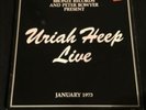 LP, Vinyl, Uriah Heep Live, Bronze Records, January 1973