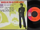 PETER SARSTEDT EP MADE IN PORTUGAL 45 PS 7 *WHERE DO YOU GO TO MY LOVELY*