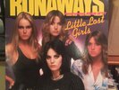 THE RUNAWAYS Little Lost Girls LP VG++ 1987 US RNLP70861 Rock Glam Vinyl Record