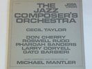 JAZZ COMPOSERS ORCHESTRA   RARE JAZZ VINYL LP   PHAROAH SANDERS   CECIL TAYLOR