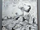 1st press  Original 1981 Government Issue Dischord Minor Threat Legless Bull EP
