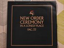 NEW ORDER - Ceremony [Vinyl 12 Inch Single,1981] UK FAC. 33 Green Sleeve *EXC