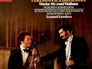 Perlman Sanders RARE 1ED LP EMI HMV MINT Werke fur zwei violin