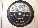 RARE RICKY NELSON 78 INDIAN ROCKABILLY - EVERLOVIN'/A WONDER LIKE YOU (LONDON)