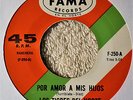 Los Tigres del Norte Por Amor a Mis Hijos El Dia San Juan Rare Latin Tex Mex 45