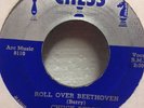 scarce this clean CHUCK BERRY CHESS 1626 ROLL OVER BEETHOVEN/DRIFTING HEART M-