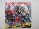 IRON MAIDEN-THE NUMBER OF THE BEAST-GERMANY-FAN CLUB INSERT- LP RECORDS-NM-
