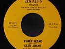 GLEN ADAMS & PROFESSORS: Funky Skank / Skank Version 45 Reggae